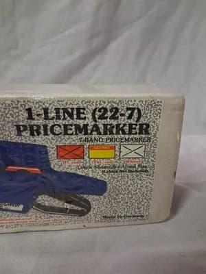 Cosco Garvey 22-7 Pricemarker 1-Line 7 Band Germany NEW SEALED - Thumbnail 6