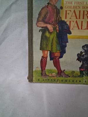 FIRST LITTLE GOLDEN BOOK OF FAIRY TALES~1st ed. Rough Copy 1946 children's Book - Thumbnail 5
