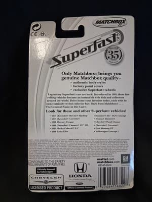 2004 Matchbox Superfast Volkswagon CONCEPT #48 Gray 1 of 15,000 Made - Thumbnail 2