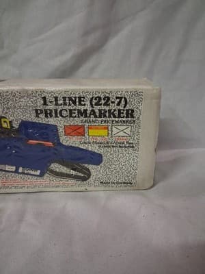 Cosco Garvey 22-7 Pricemarker 1-Line 7 Band Germany NEW SEALED - Thumbnail 3