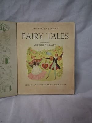 FIRST LITTLE GOLDEN BOOK OF FAIRY TALES~1st ed. Rough Copy 1946 children's Book - Thumbnail 9