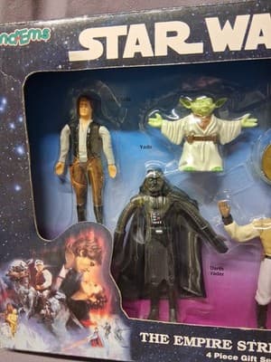 Star Wars: The Empire Strikes Back - 4 Piece Bend ‘Ems Gift Set - Yoda, Han Solo - Thumbnail 2
