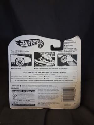 1993 Hot Wheels YELLOW S'COOL BUS Vintage Collection Exclusive II W/Button - Thumbnail 2