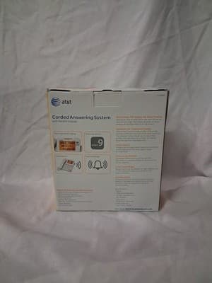 AT&T CL4940 Single Line Corded Phone - White - Thumbnail 3