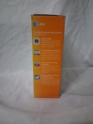 AT&T CL4940 Single Line Corded Phone - White - Thumbnail 2