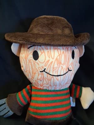 Nightmare On Elm Street Plush Toy Freddy Krueger Squeaky Dog - Thumbnail 2