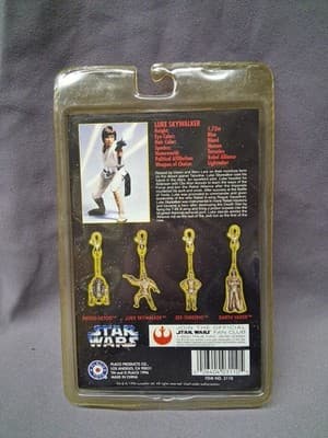 STAR WARS - Luke Skywalker Die Cast Metal Key Chain unopened - Thumbnail 3