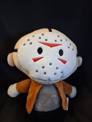 Jason Vorhees Friday The 13th Dog Toy Halloween Plush Squeaker 8" Horror - Thumbnail 2