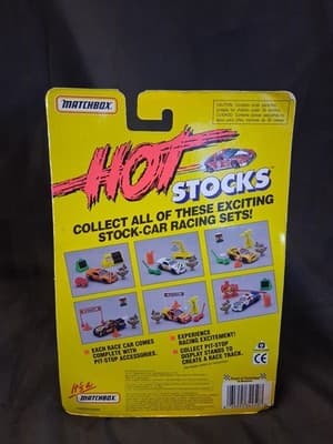 Matchbox - Hot Stocks Pit-Stop Action Playset - Matchbox Racing #7 - New on Card - Thumbnail 4
