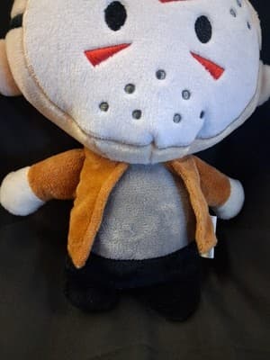 Jason Vorhees Friday The 13th Dog Toy Halloween Plush Squeaker 8" Horror - Thumbnail 3
