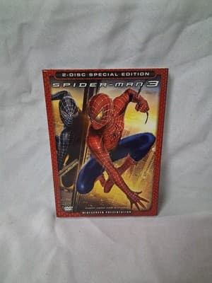 SPIDER-MAN 3 (3-DISC) WIDESCREEN DELUXE EDITION (DVD) w/ PRODUCTION NOTES RARE++ - Thumbnail 3