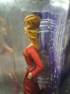 Barbie Collection Pink Label Reba McEntire Barbe "Fancy" Red Dress NEW IN BOX - Thumbnail 7