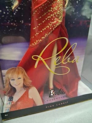 Barbie Collection Pink Label Reba McEntire Barbe "Fancy" Red Dress NEW IN BOX - Thumbnail 4