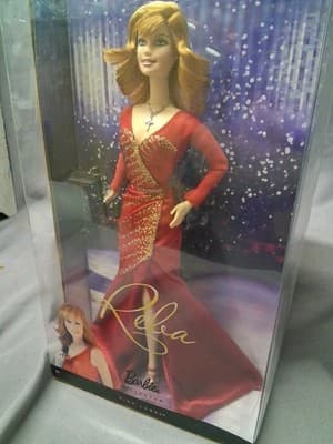 Barbie Collection Pink Label Reba McEntire Barbe "Fancy" Red Dress NEW IN BOX - Thumbnail 5