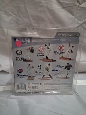 HTF RARE McFarlane ROBINSON CANO GRAY CHASE New York Yankees Cooperstown SEALED - Thumbnail 2