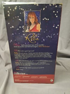 Barbie Collection Pink Label Reba McEntire Barbe "Fancy" Red Dress NEW IN BOX - Thumbnail 8