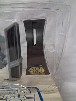 Micro Machines Star Wars Action Fleet Galoob Vader's Tie Fighter Vtg Open Box - Thumbnail 4