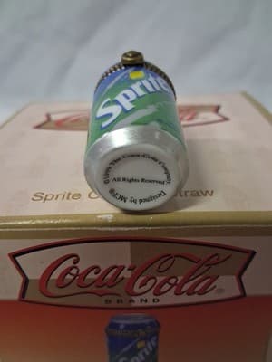 Sprite Can Trinket Box NO Straw - Midwest PHB Porcelain Hinged Box - With Box - Thumbnail 9