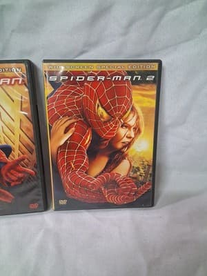Spider-Man 1 and 2 (DVD, 2-Disc Set,) Widescreen - 2 Movie Lot. - Thumbnail 3