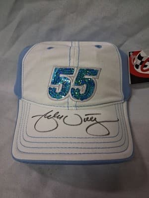 Rare Color NASCAR Michael Waltrip Autographed Baseball Cap NWT Chase Authentics - Thumbnail 2