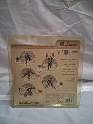 2004 McFarlane NHL Legends Frank Mahovlich Maple Leafs BLUE JERSEY - Thumbnail 2