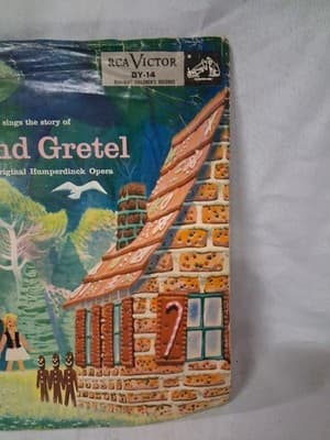 Vintage Hansel and Gretel 45rpm (1950's, RCA Victor Records, WBY 14) - Thumbnail 3