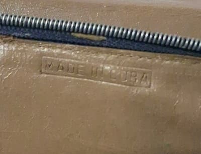 Vtg Cuba Purse Women's Brown Genuine Leather Alligator Body Zipper, Dmg On Strap - Thumbnail 19