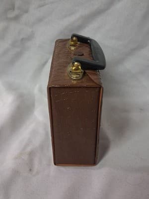 Vintage Ying Fat Cheung Ivory Ma-Jong Tiles Case Hong Kong Incomplete No Dice - Thumbnail 11