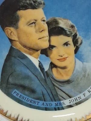 President Kennedy and First Lady Plate - Thumbnail 2