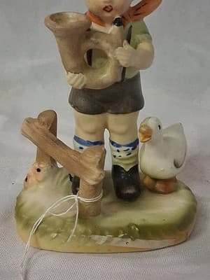 Vintage Arnart 5th Ave Hand Painted Figurine Music Time numbered 55/1544 - Thumbnail 3
