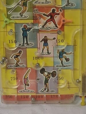Vintage Olympic Games Handheld Pinball Game Works 🏅 - Thumbnail 3