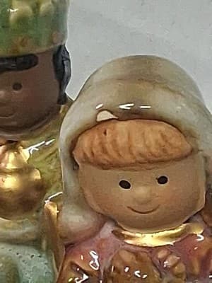 Nativity Set, Small Ceramic 9 Piece Set - Thumbnail 9