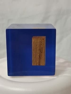 Vintage USS Columbia (SSN771) Piece of Keel Block General Dynamics Lucite... - Thumbnail 6