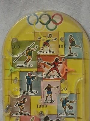 Vintage Olympic Games Handheld Pinball Game Works 🏅 - Thumbnail 2