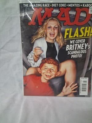 Feb 2007 Mad Magazine #474, BRITNEY'S Scandalous Photo - Thumbnail 2