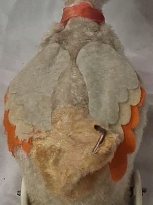 Vintage Yonezawa Battery Operated Mechanical Mother Duck Made in Japan Untested - Thumbnail 13