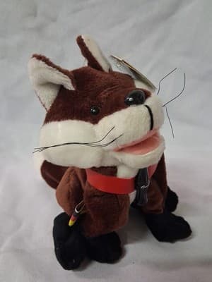 Coca-Cola International Bean Bag Plush - #230 Germany Fannie Fox 1999 - Thumbnail 3