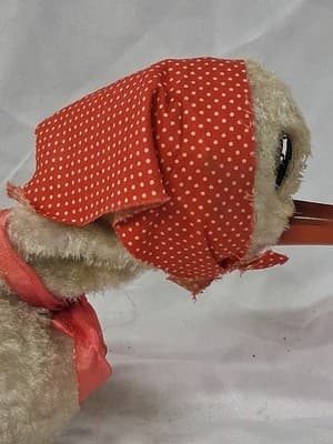 Vintage Yonezawa Battery Operated Mechanical Mother Duck Made in Japan Untested - Thumbnail 4