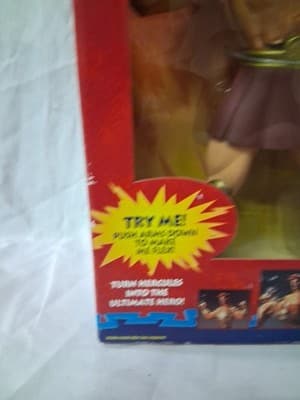 VINTAGE 1997 DISNEY'S HERCULES POWER FLEX GIANT FIGURE MATTEL NEW SEALED ! - Thumbnail 5
