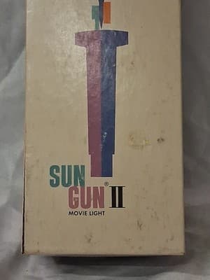 Sylvania Sun Gun II Model SG-55 Movie Light In Original Box W Manual Untested - Thumbnail 4