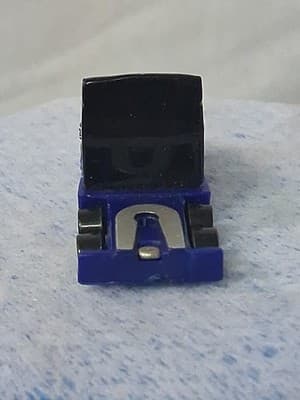 Rare Hot Wheels loose Planet Micro Semi truck Express Blue Black 🚛 - Thumbnail 6
