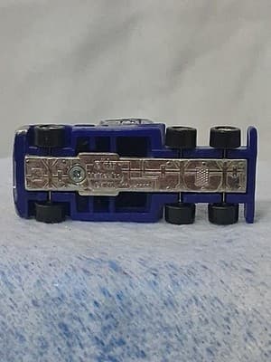 Rare Hot Wheels loose Planet Micro Semi truck Express Blue Black 🚛 - Thumbnail 7