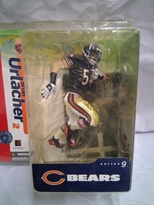 2004 Brian Urlacher 2 Bears Figure McFarlane Series 9 SEALED - Thumbnail 2