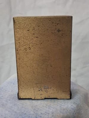 Vintage 1940's Harwood Brass "Help Pay For My New Car" Coin Bank Rare - Thumbnail 4