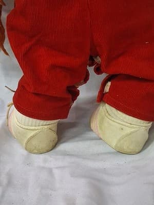 1985 Coleco Cabbage Patch Kid Doll Red Hair Blue Eyes UT2 Mold #2 Red Corduroy - Thumbnail 11