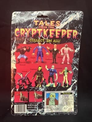 Tales From the Cryptkeeper THE ZOMBIE Action Figure Sealed NEW 1993 - Thumbnail 3