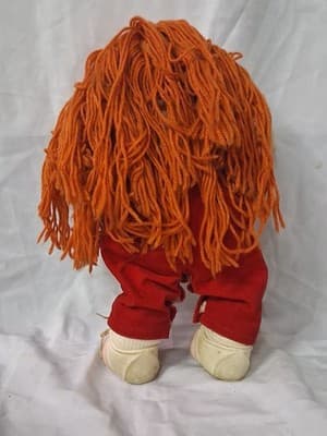 1985 Coleco Cabbage Patch Kid Doll Red Hair Blue Eyes UT2 Mold #2 Red Corduroy - Thumbnail 8