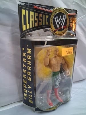 WWE Classic Superstars Superstar Billy Graham Jakks Pacific Action Figure Boxed - Thumbnail 2