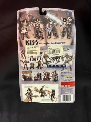 Set of 4-KISS-McFarlane Toys Action Figures W/Model Record Album Box Issues - Thumbnail 7