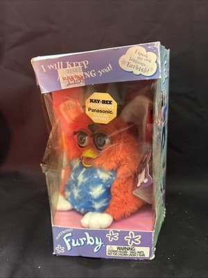 Vintage 1999 FURBY KB Toys Special Limited Edition Statue of Liberty Box Issues - Thumbnail 2